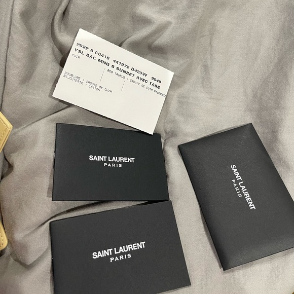 Saint Laurent Sunset Jaune Pale - Picture 14 of 17